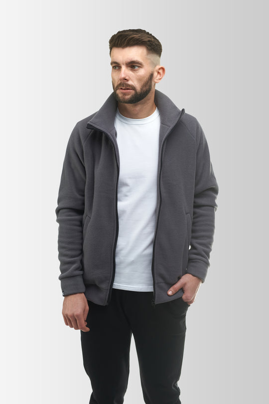 Synevyr Men’s Fleece Jacket 260 – Gray