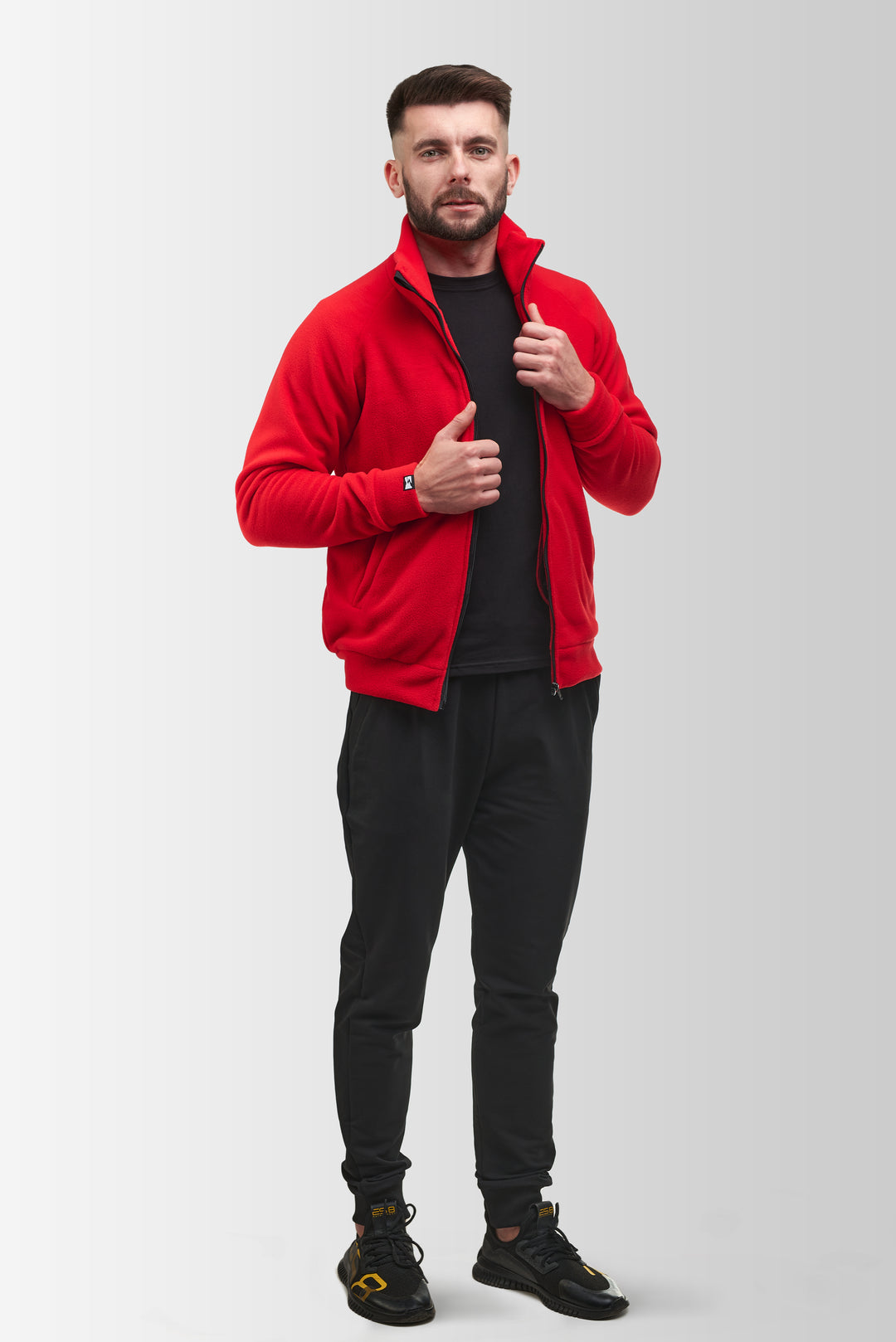 Synevyr Men’s Fleece Jacket 260 – Red