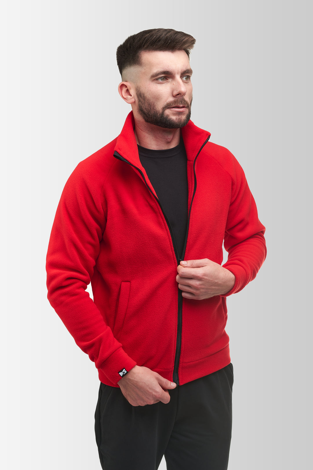 Synevyr Men’s Fleece Jacket 260 – Red