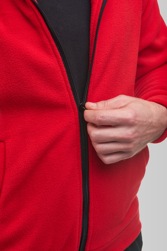 Synevyr Men’s Fleece Jacket 260 – Red