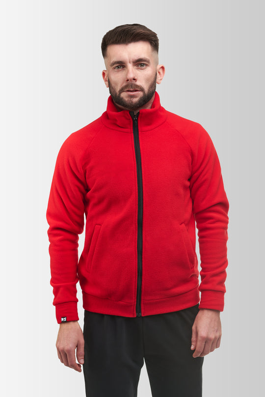 Synevyr Men’s Fleece Jacket 260 – Red