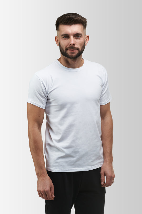 Vsetex Classic Men’s T-shirt – White