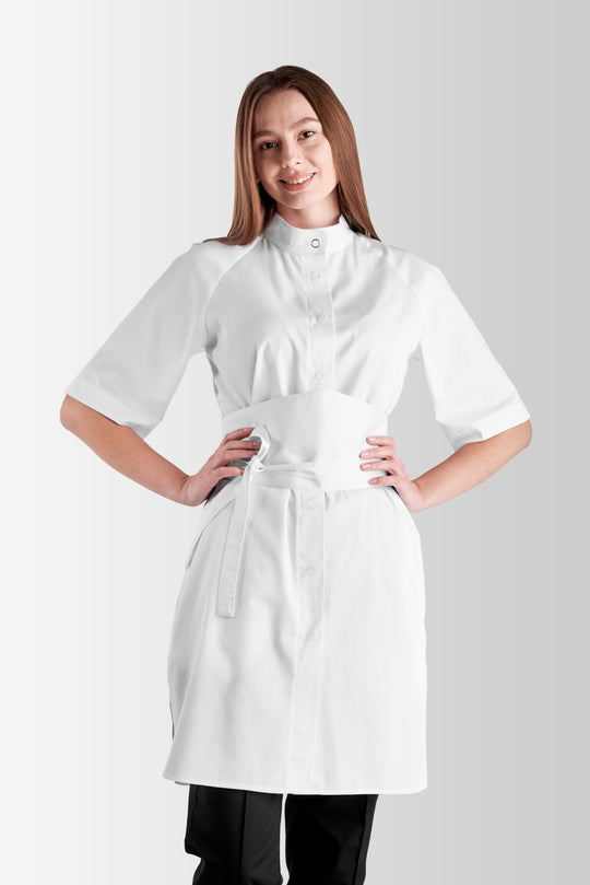 Merida Women’s Medical Gown – White