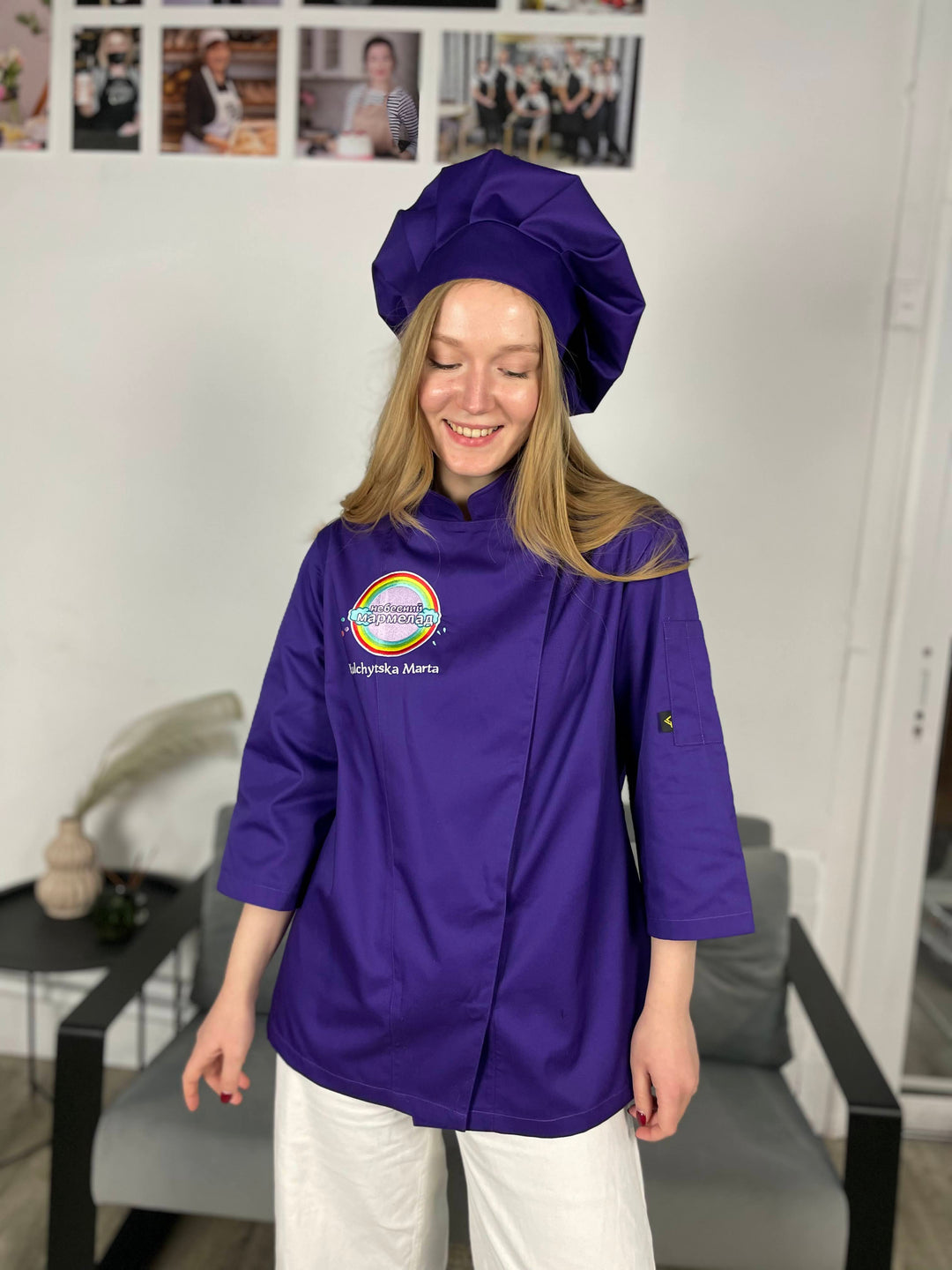 Rio Chef Coat 235 with Logo – Colored