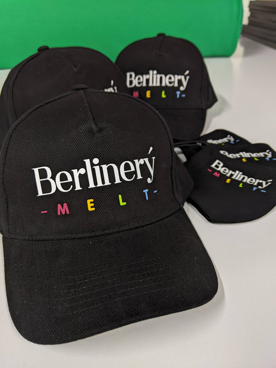 Baseball Cap with Logo – Black