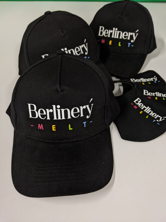 Baseball Cap with Logo – Black