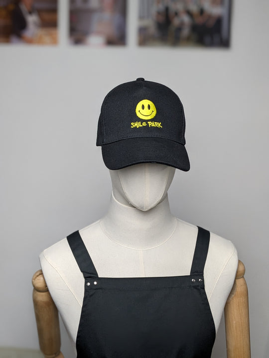 Baseball Cap with Logo – Black