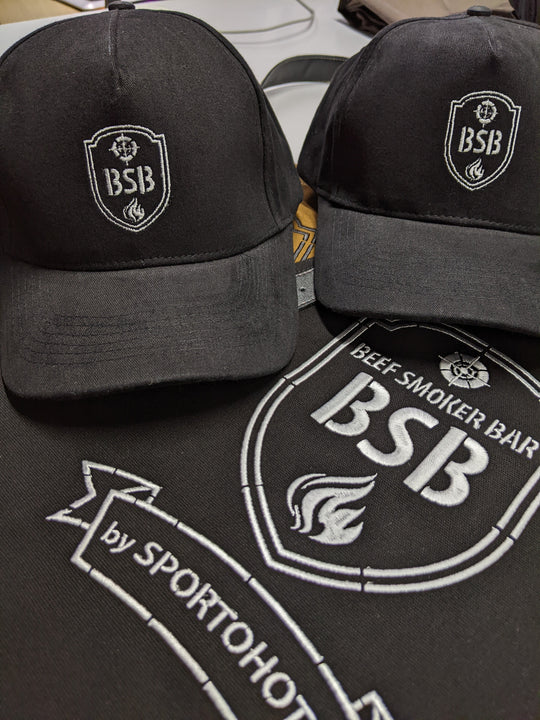 Baseball Cap with Logo – Black
