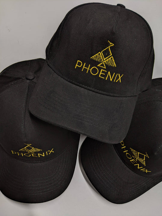 Baseball Cap with Logo – Black