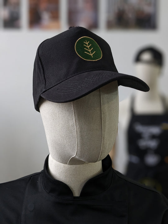 Baseball Cap with Logo – Black