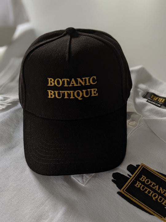 Baseball Cap with Logo – Black