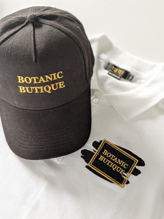 Baseball Cap with Logo – Black