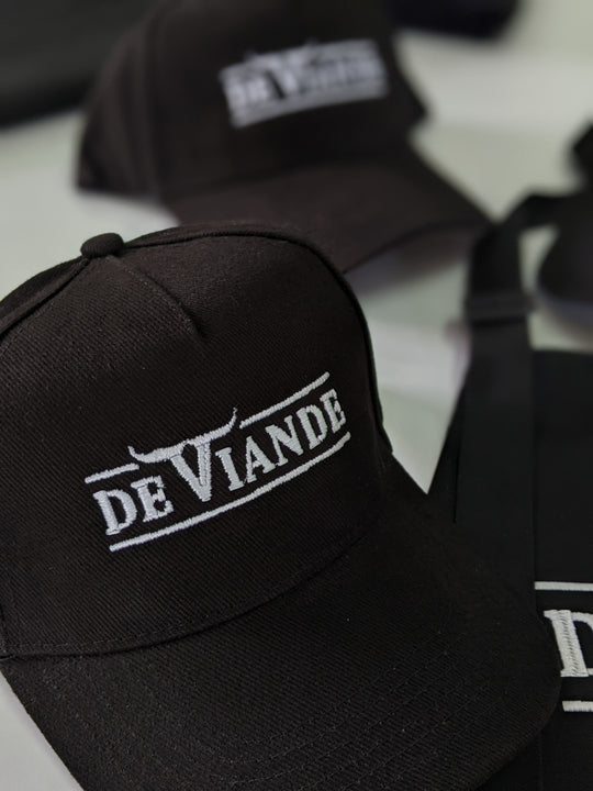 Baseball Cap with Logo – Black