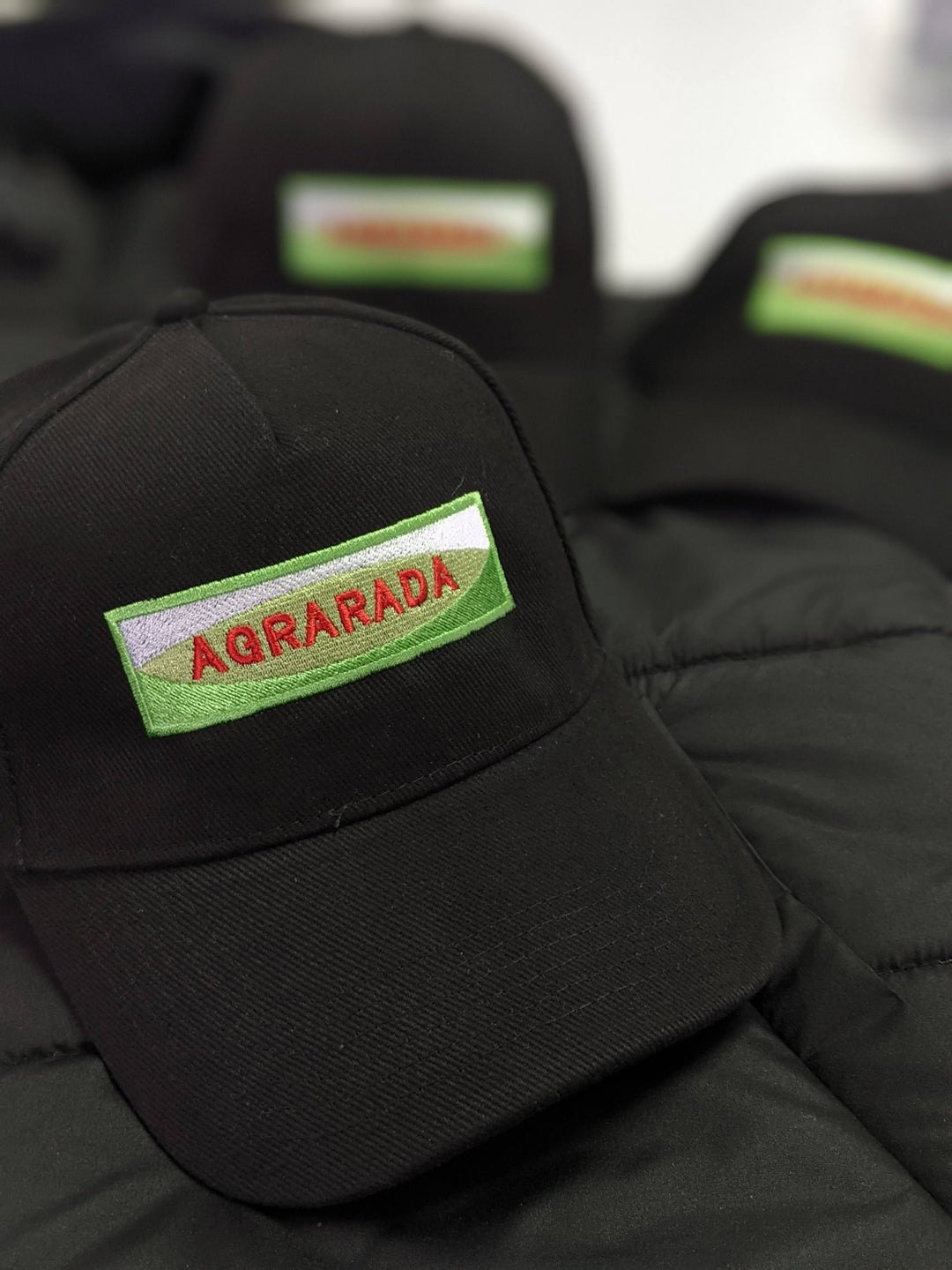 Baseball Cap with Logo – Black