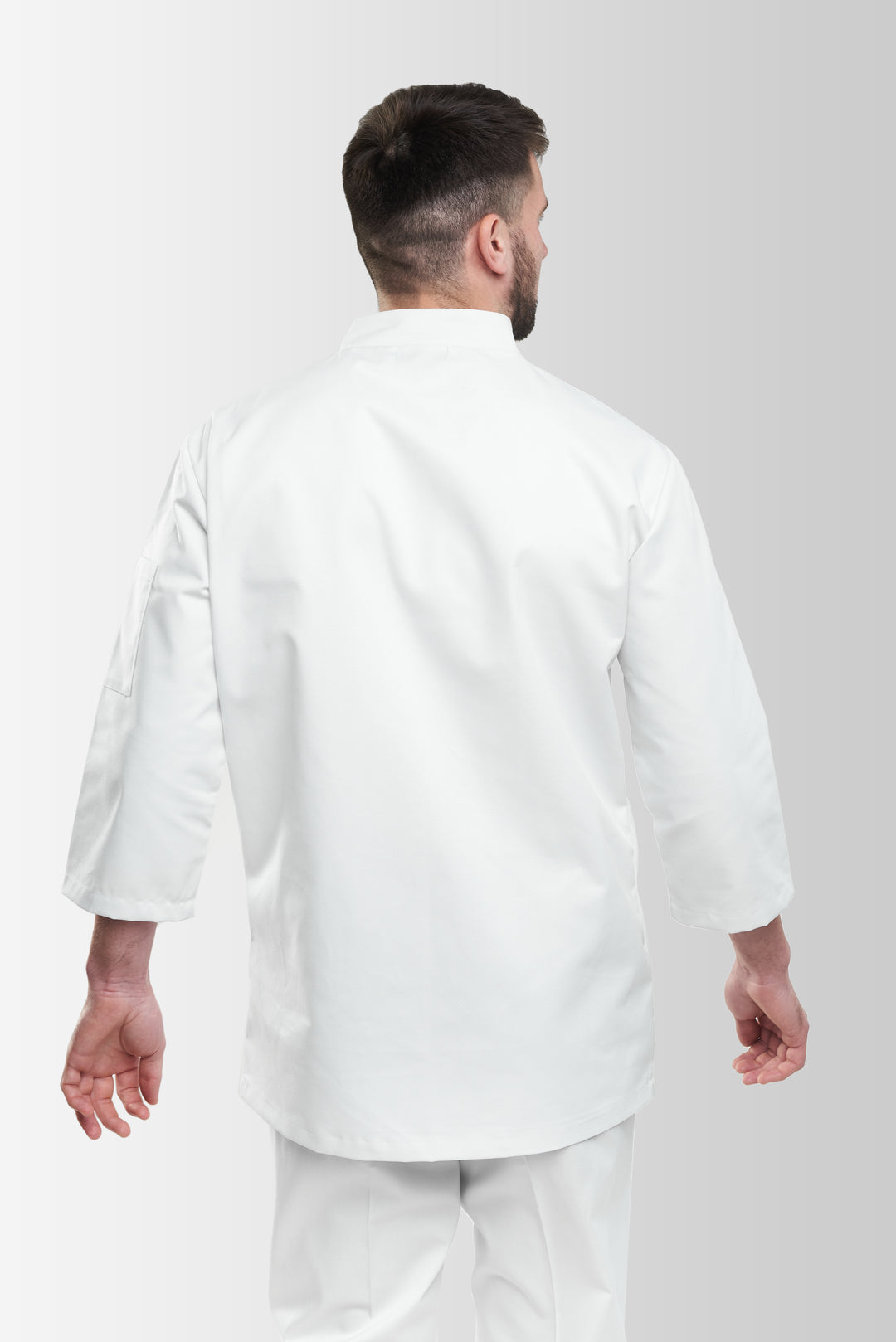 Rio 235-1 Men’s Chef Coat – White