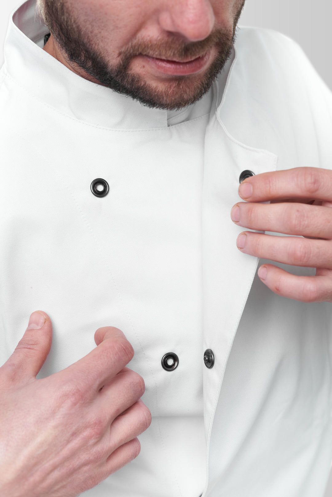 Rio 235-1 Men’s Chef Coat – White