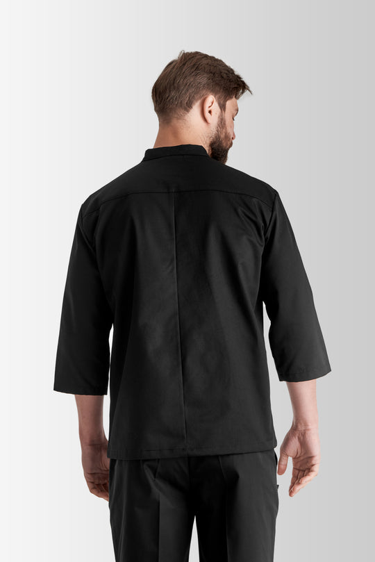 Hobart 160 Men’s Chef Coat – Black