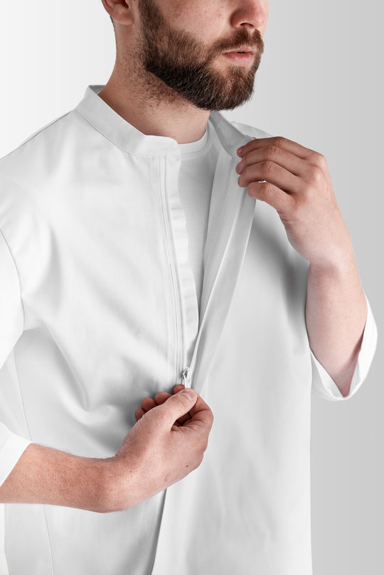 Hobart 160 Men’s Chef Coat – White