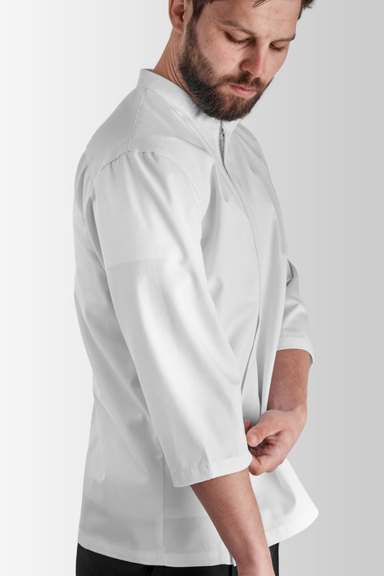 Hobart 160 Men’s Chef Coat – White