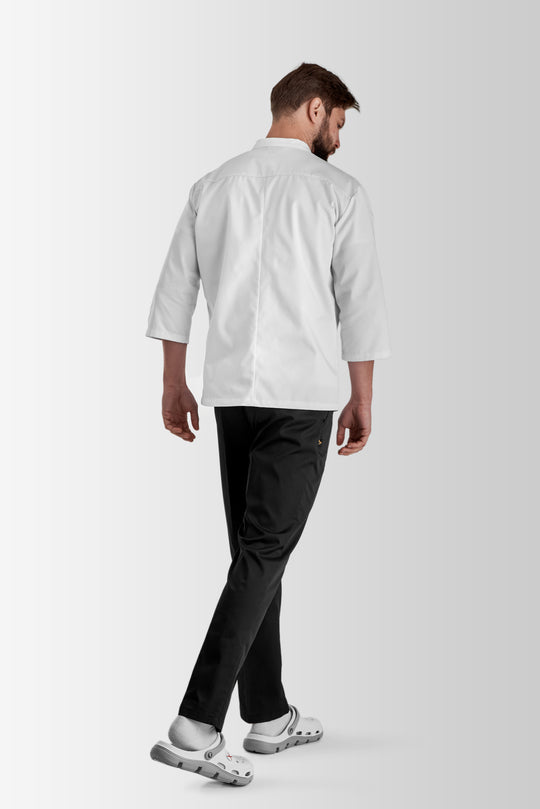 Hobart 160 Men’s Chef Coat – White