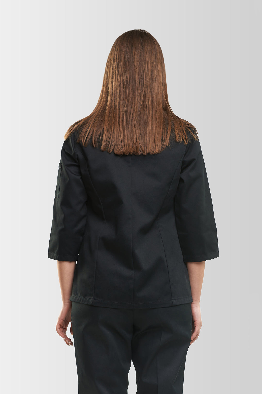 Rio 235 Women’s Chef Coat – Black