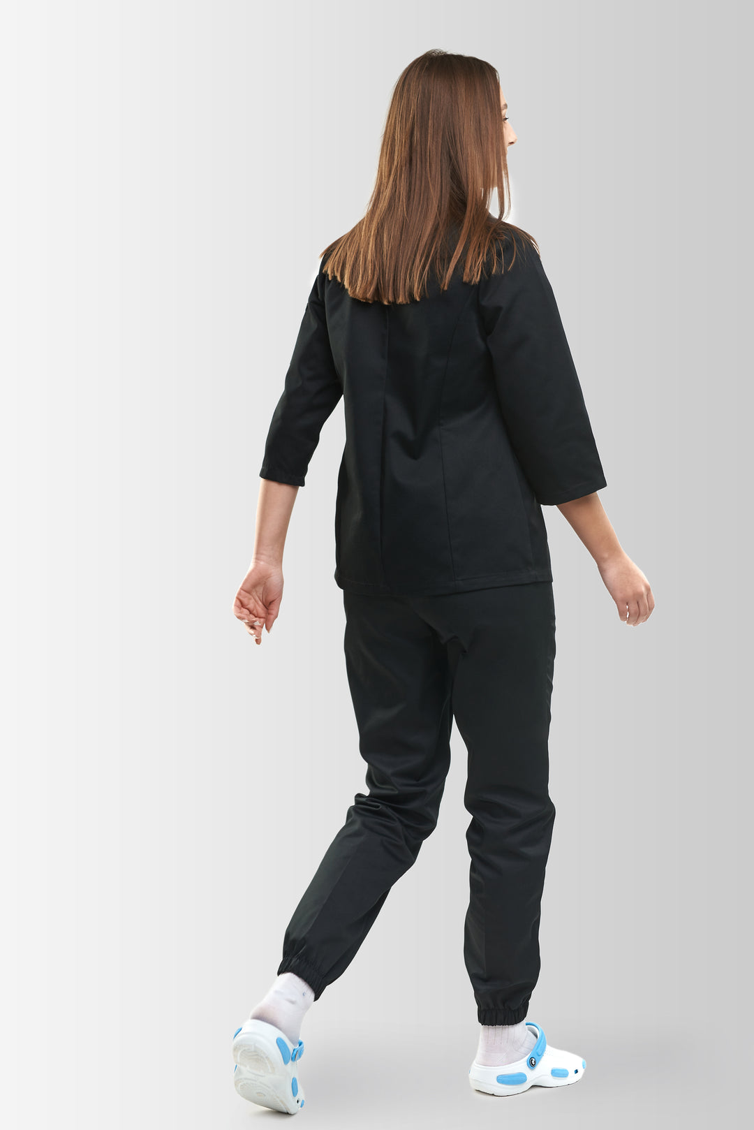 Rio 235 Women’s Chef Coat – Black