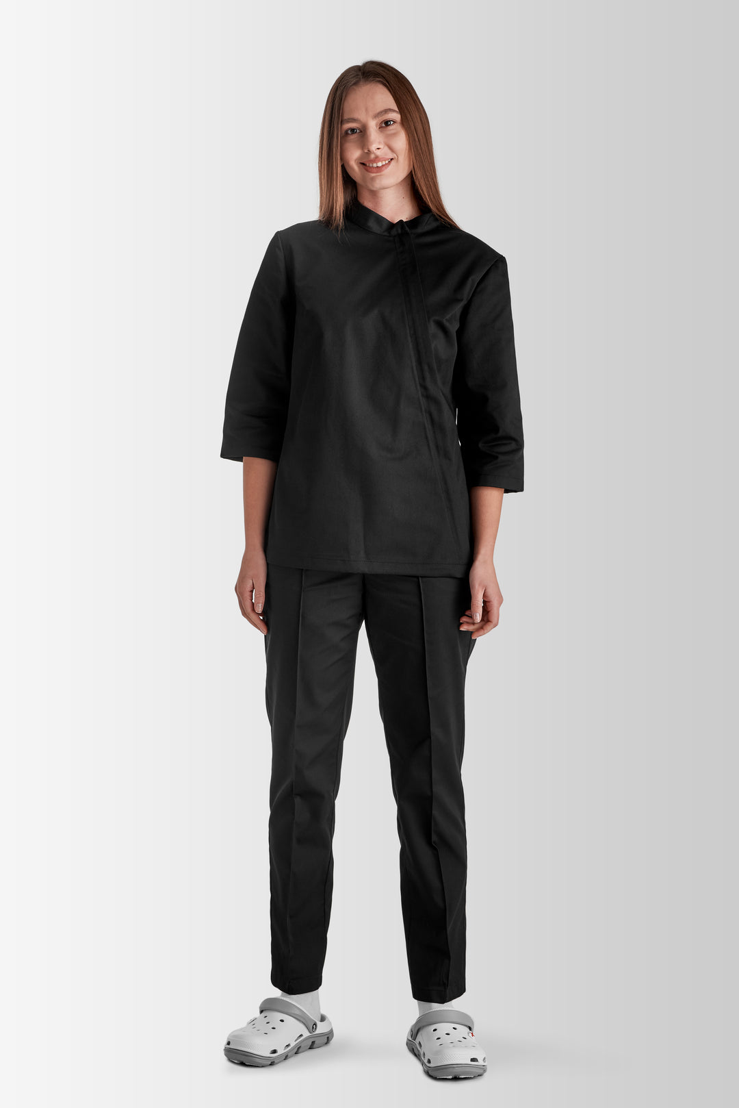 Hobart 160 Women’s Chef Coat – Black