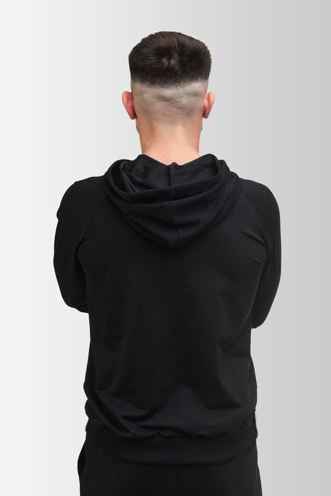 Slim Hoodie – Black