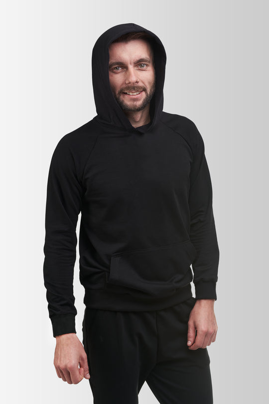 Slim Hoodie – Black