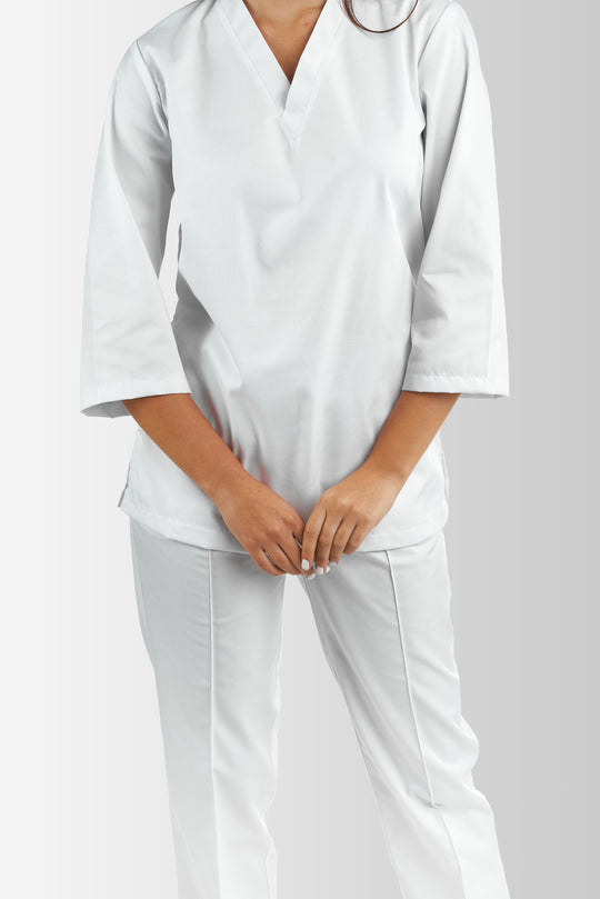 Toffy Women’s Medical & Work Suit – White