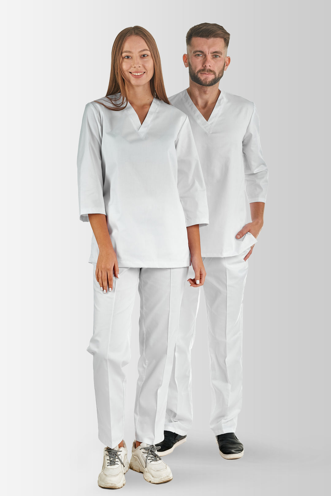 Toffy Women’s Medical & Work Suit – White