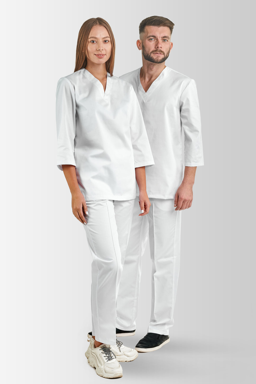 Toffy Women’s Medical & Work Suit – White