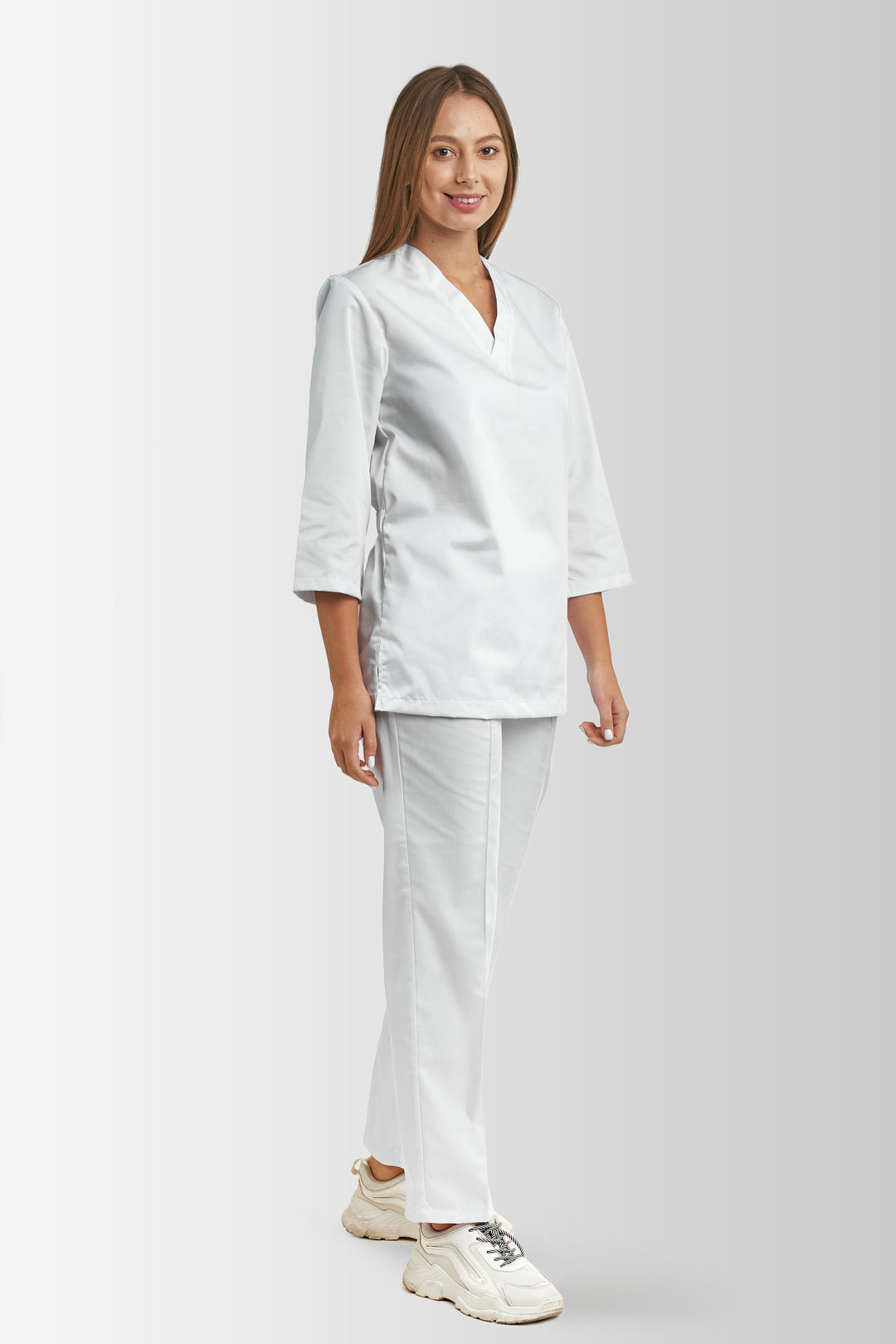 Toffy Women’s Medical & Work Suit – White