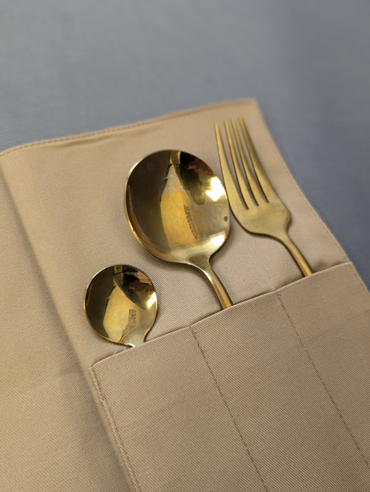 Cutlery Pouch K1 Twill – Beige