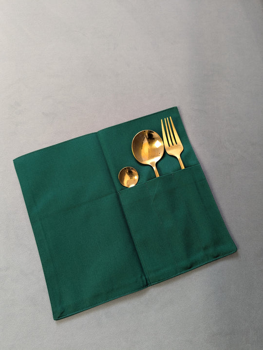 Cutlery Pouch K1 Twill – Green