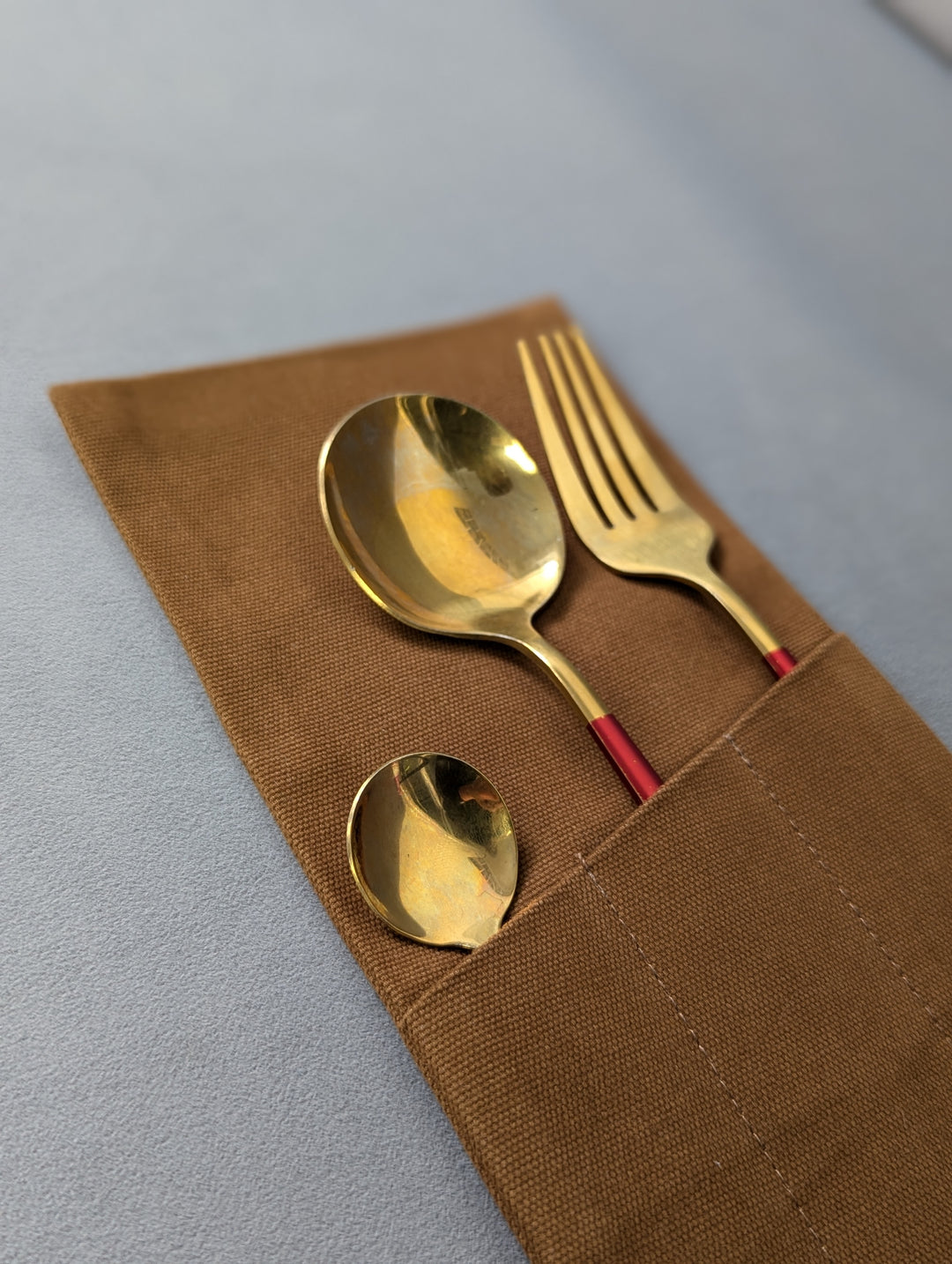 Cutlery Pouch K2 Canvas – Brown