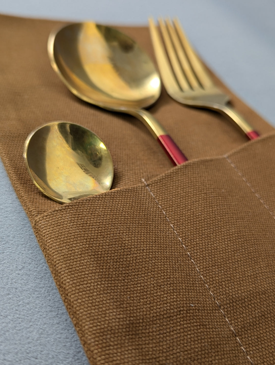 Cutlery Pouch K2 Canvas – Brown