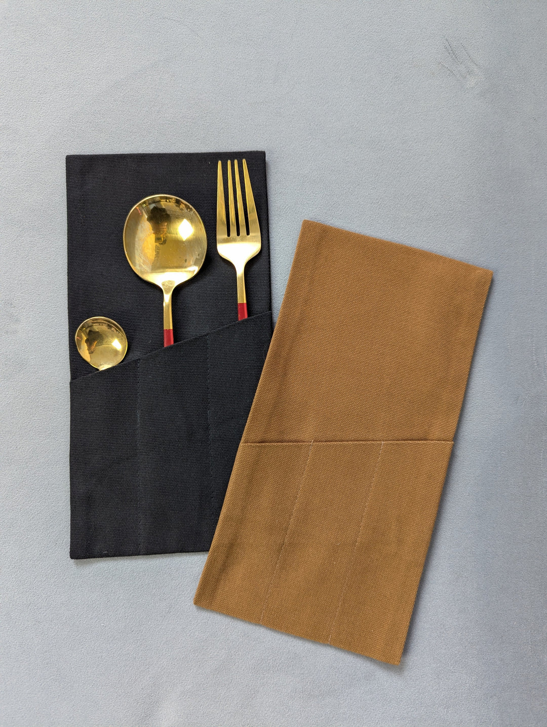 Cutlery Pouch K2 Canvas – Brown