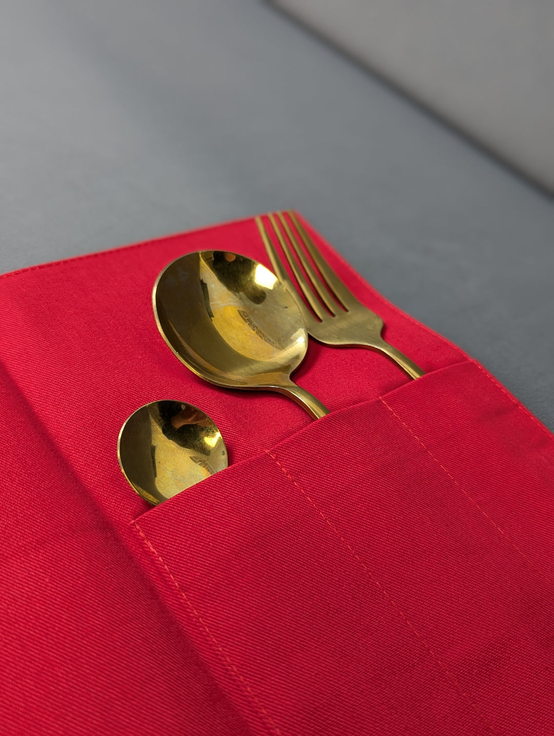 Cutlery Pouch K1 Twill – Red