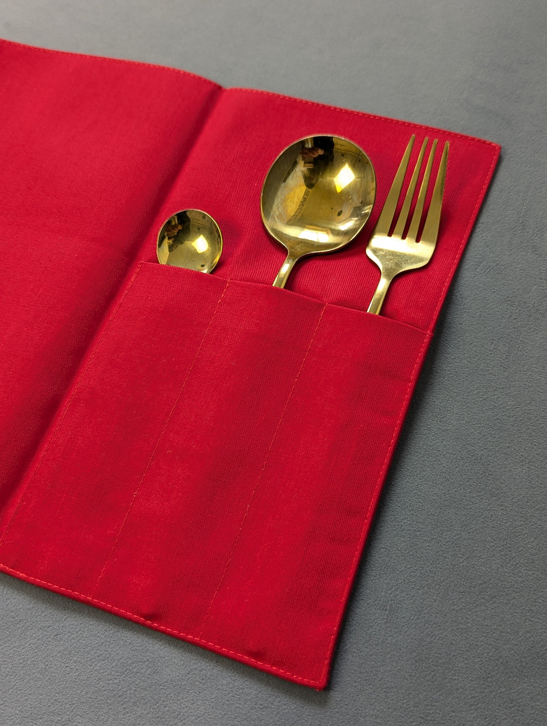 Cutlery Pouch K1 Twill – Red