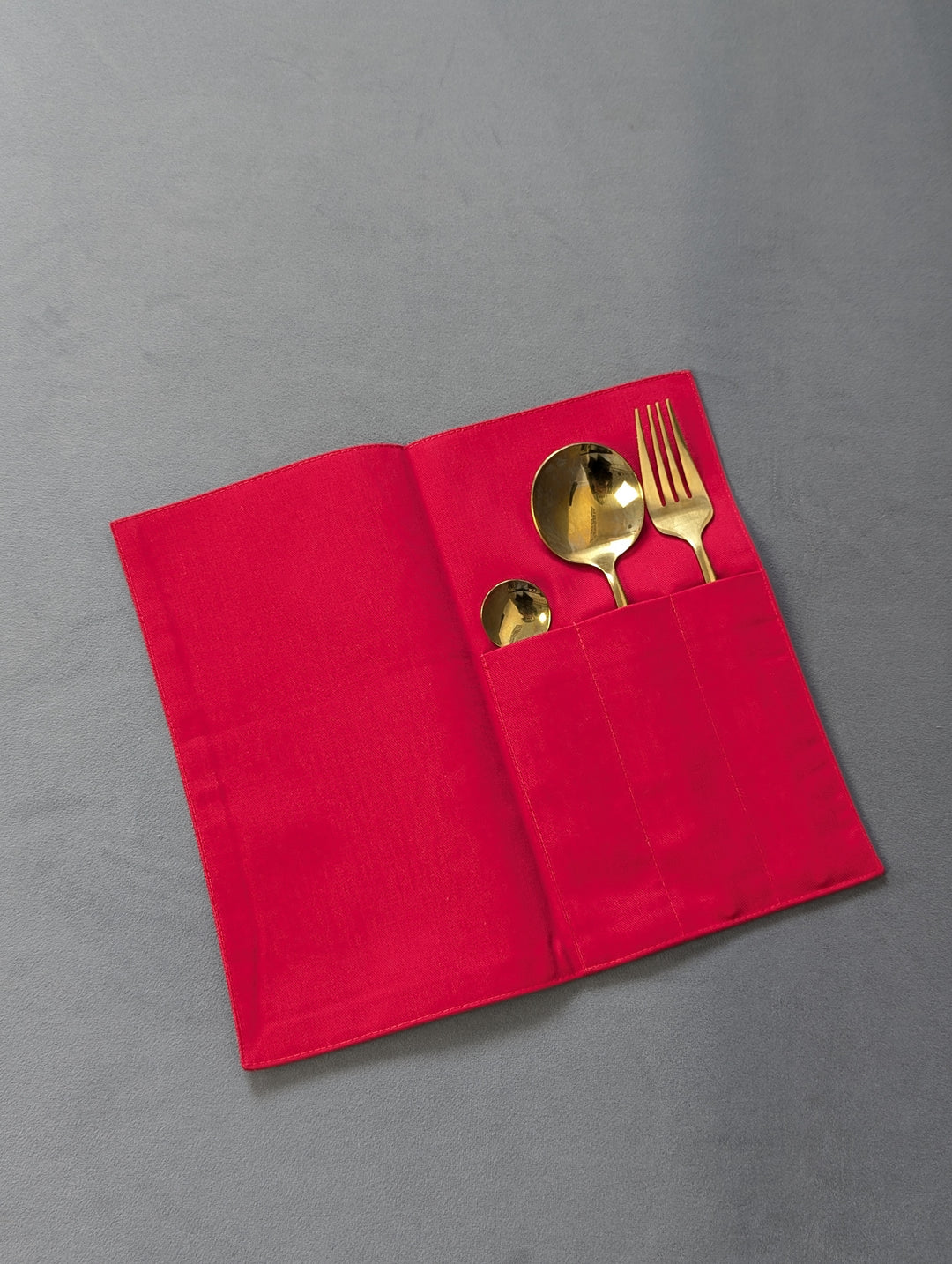 Cutlery Pouch K1 Twill – Red