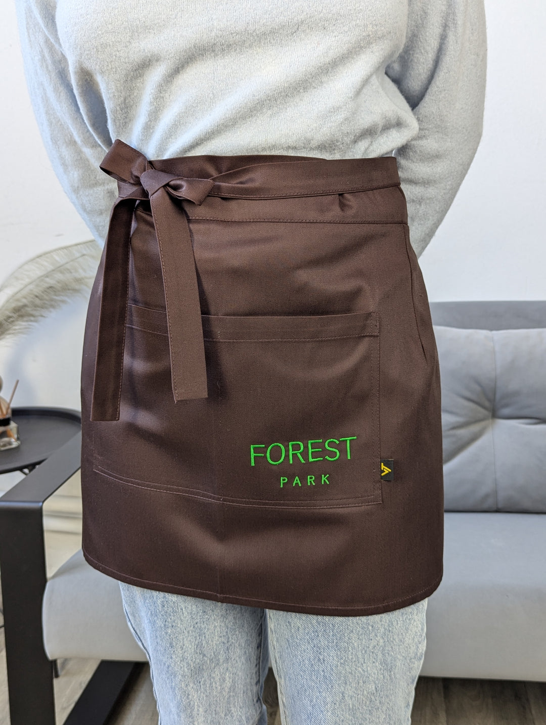 Berry belt apron with your logo up to 10"