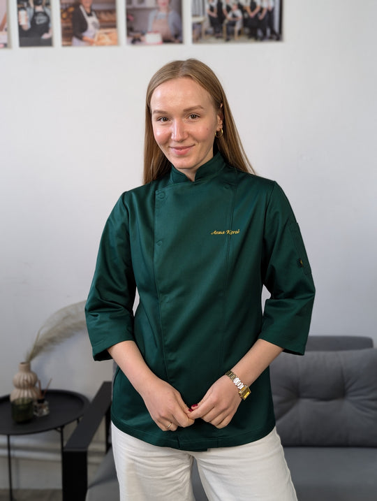 Rio Chef Coat 235 with Logo – Colored