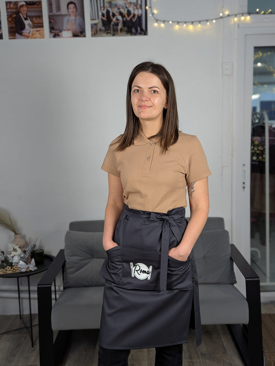 Berry belt apron with your logo up to 10"