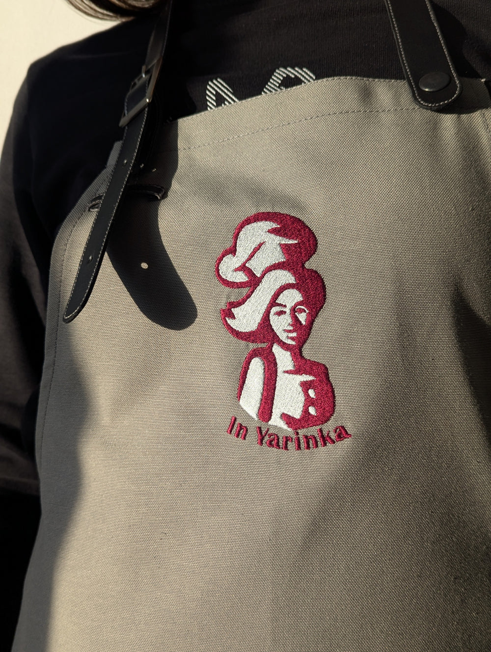 Apron with logo up to 10" Jackson Teflon | Apron with logo embroidery