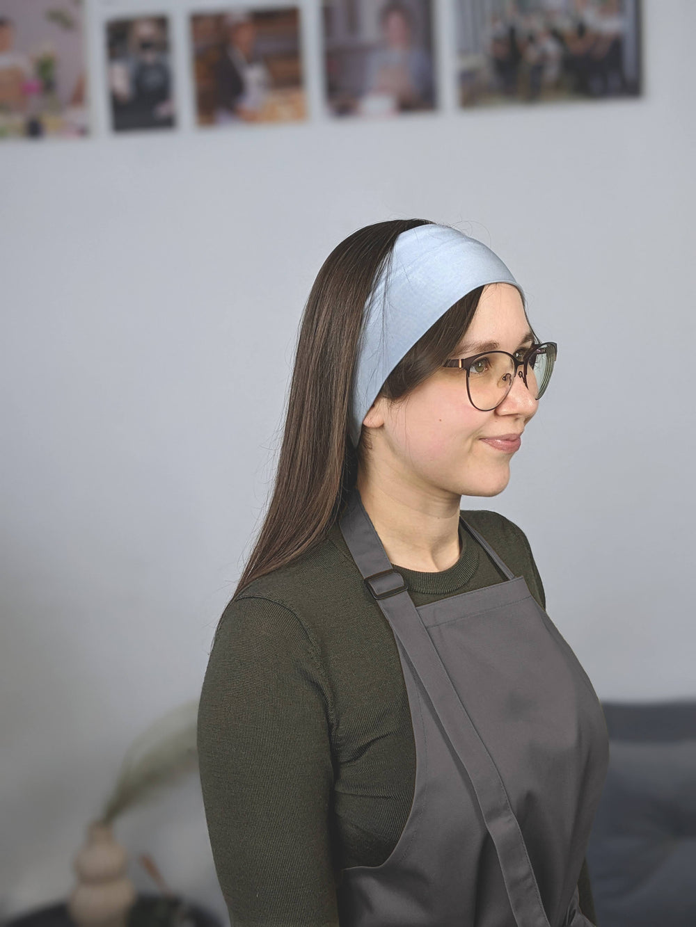 Cook and Waiter Headband Grey