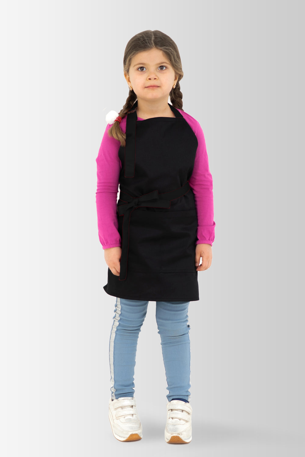 Latte Children’s Apron 5-7 Years – Black