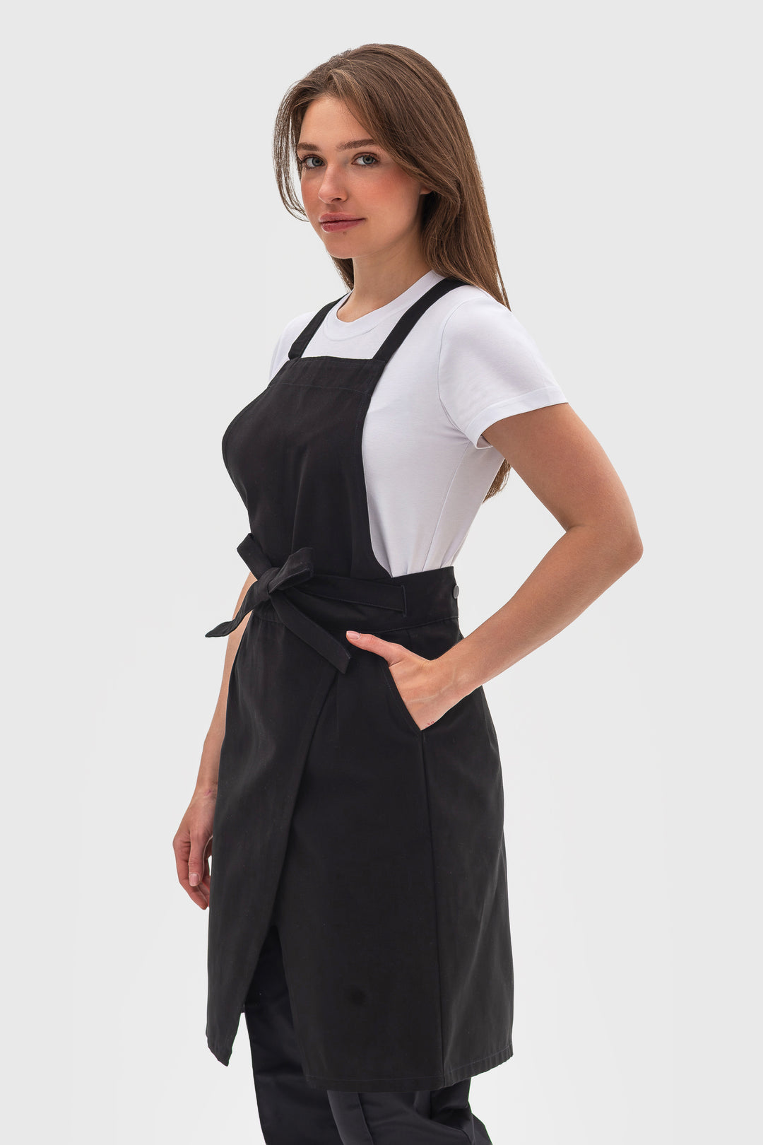 Cappuccino Apron – Canvas Black
