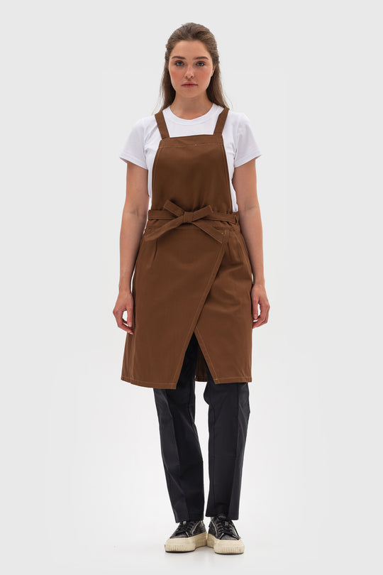 Cappuccino Apron – Canvas Brown