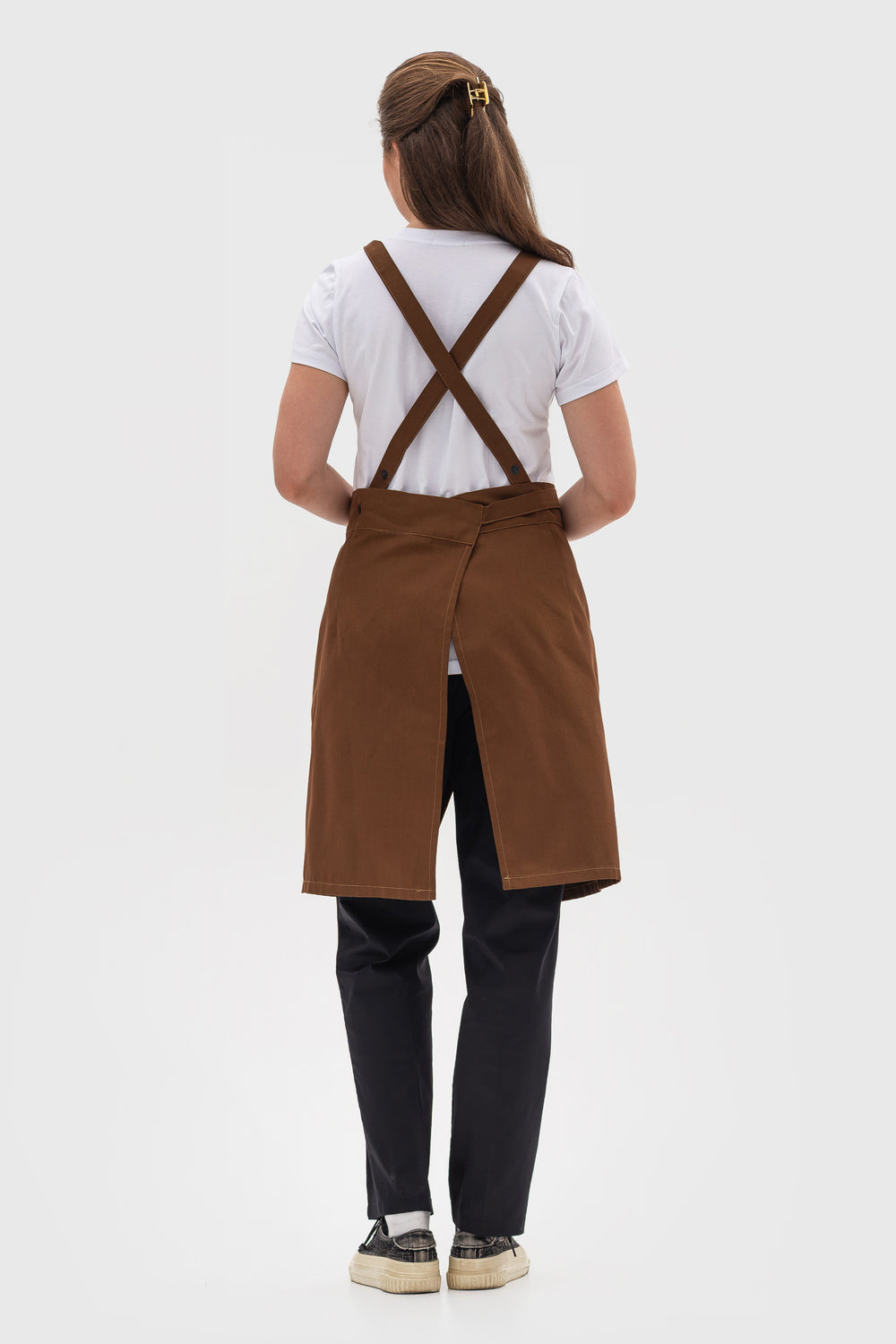 Cappuccino Apron – Canvas Brown